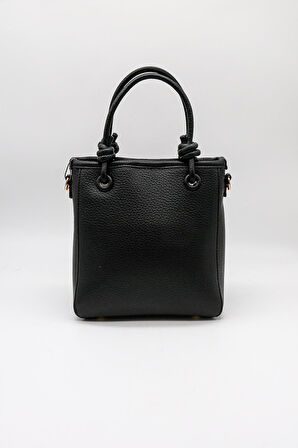 Kriste Bell İthal Kadın El ve Omuz Çantası KB045 - Siyah