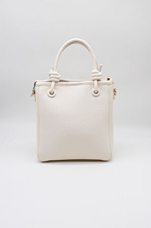 Kriste Bell İthal Kadın El ve Omuz Çantası KB045 - Beyaz