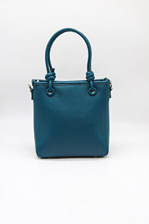 Kriste Bell İthal Kadın El ve Omuz Çantası KB045 - Kot Mavi