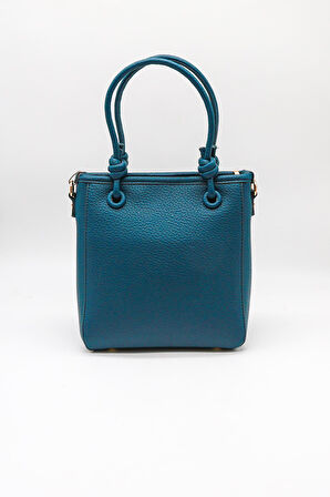 Kriste Bell İthal Kadın El ve Omuz Çantası KB045 - Kot Mavi