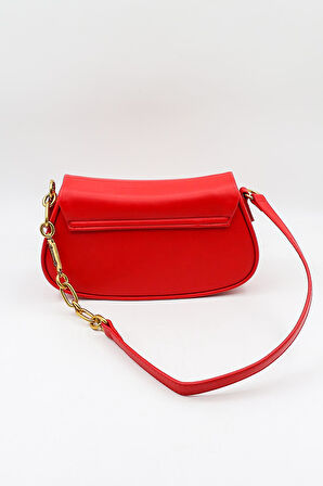 Kriste Bell İthal Kadın Baget ve Çapraz Çanta KB699 - Kırmızı