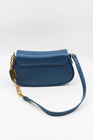 Kriste Bell İthal Kadın Baget ve Çapraz Çanta KB699 - Mavi