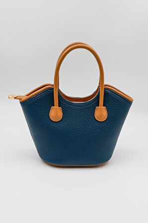 Kriste Bell İthal Kadın El ve Çapraz Çanta KB066 - Mavi