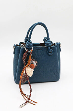 Kriste Bell İthal Kadın El ve Çapraz Çanta KB034 - Mavi