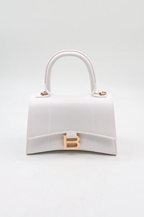 Kriste Bell Marka İthal Silikon Kadın Çanta KB564 Beyaz