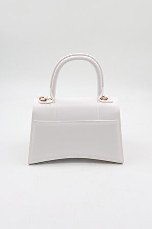 Kriste Bell Marka İthal Silikon Kadın Çanta KB564 Beyaz