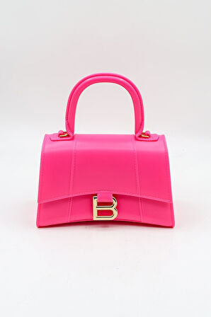Kriste Bell Marka İthal Silikon Kadın Çanta KB564 Fuşya