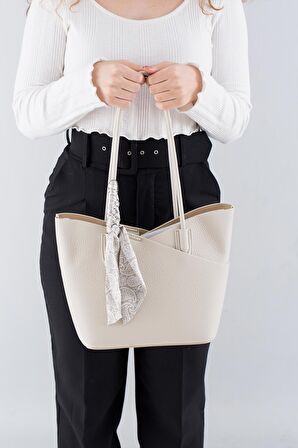 KADIN OMUZ ÇANTASI 26763 BEJ