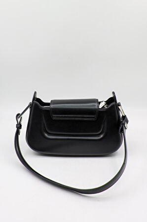 Kriste Bell Marka İthal Kadın Baget ve Çapraz Çanta KB861 Siyah