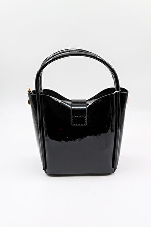 Kriste Bell Günlük Bayan Çanta KB 903 - Siyah Rugan