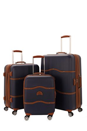 Mçs Üçlü Lüx Abs Valiz Seti V207