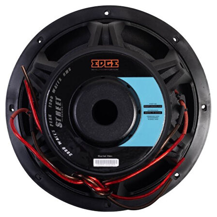 EDGE EDP122SPL 30CM SPL SUBWOOFER 1500RMS