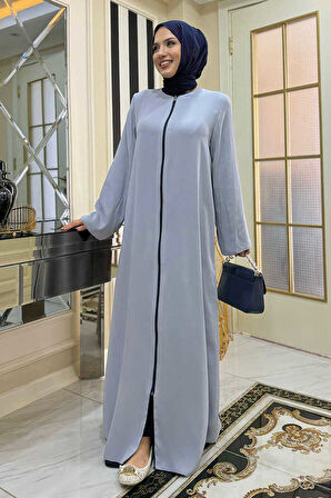 Çift Taraflı Çift Renk Ferace 7897 Lacivert