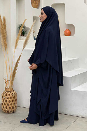 Sufleli Cilbab 6024 Lacivert