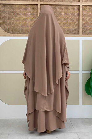 Sufleli Cilbab 6024 Vizon