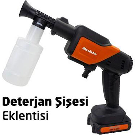 Max Extra MX5050 Akülü Oto Yıkama 30 Bar 20V