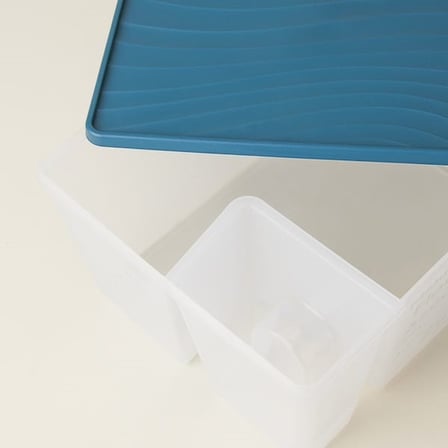 DecoBella Ölçü Kaşıklı Un ve Şeker Saklama Kabı - Şeffaf - 28 cm