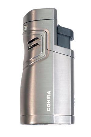 Cohiba 4 Torch Pürmüz Delici Gunmetal Metal Puro Çakmağı