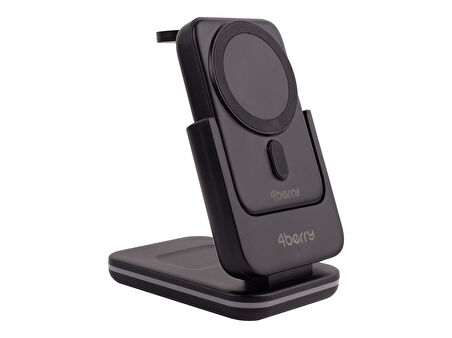 BWLm01B Siyah Powerbank & Stand – 5-in-1, 10 000 mAh, 20 W Hızlı Şarj