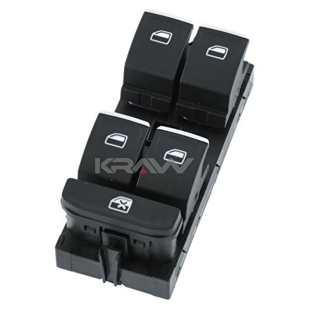 Vag Cam Acma Kapama Anahtarı 4lu Krom Kirmizi İsik Arona Ateca İbiza Polo A1 18>> Leon 13>20 - Kraw An-420d