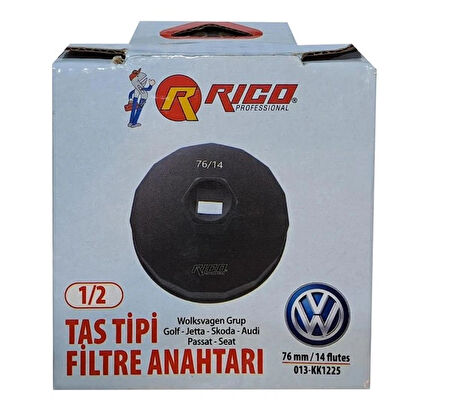 Rıco Volkswagen Grup 1/2 Tas Tipi Filtre Anahtarı KK1225