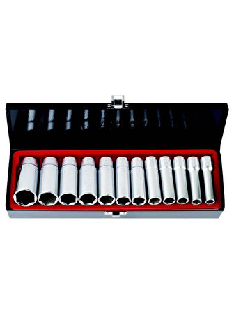 Rico RC1212SD Uzun Lokma Seti Takımı 1/2" 12PCS 6 Köşe