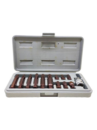Nalburkent Rico Manyetik Köşe Kaplamalı Torx Bit Set 13 Parça KK0004