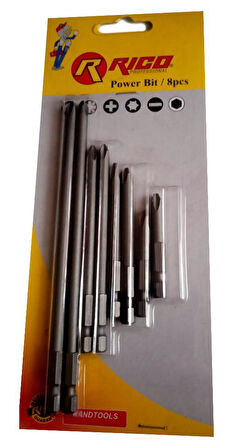 Rico 005-KK1133 8 Pc Ph2 Bits Uç Seti