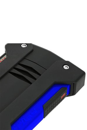 Defi Extreme Neon Mavi-Siyah Tek Torch Puro Çakmağı 21416 - TR7490
