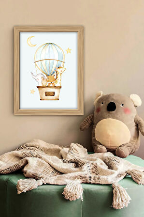 Tek Parça Çerçeve Görünümlü Mdf Tablo - 1SMKIDSARTAVESSA12