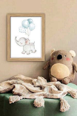 Tek Parça Çerçeve Görünümlü Mdf Tablo - 1SMKIDSARTAVESSA16