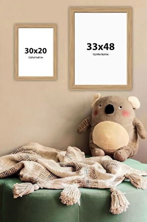 Tek Parça Çerçeve Görünümlü Mdf Tablo - 1SMKIDSARTAVESSA18