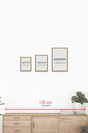 7 Parça Çerçeve Görünümlü Mdf Tablo Seti - 6ARTAVESSA2