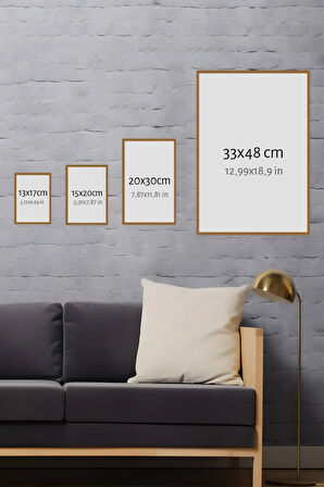 12 Parça Çerçeve Görünümlü Mdf Tablo Seti - 12ARTAVESSA15