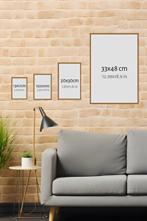 7 Parça Çerçeve Görünümlü Mdf Tablo Seti - 7ARTAVESSA6