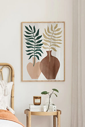Tek Parça Çerçeve Görünümlü Mdf Tablo - TEKHAMMDF51