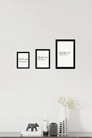 6 Parça Çerçeve Görünümlü Mdf Tablo Seti - ART6XPML9