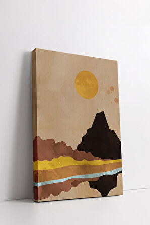 Dekoratif 3 Parça Kanvas Tablo - 3CNVS8