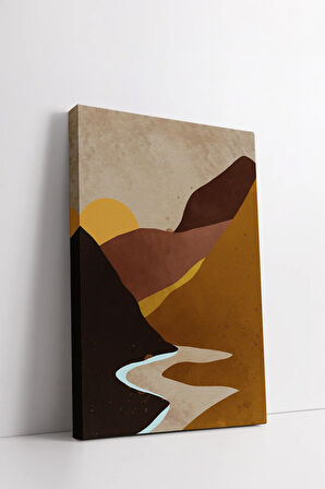 Dekoratif 3 Parça Kanvas Tablo - 3CNVS8