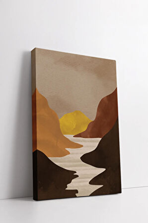 Dekoratif 3 Parça Kanvas Tablo - 3CNVS8