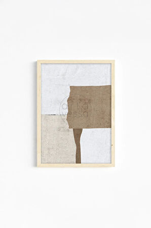 Gerçek Ahşap Çerçeveli 3 Parça 3D Poster Tablo Seti - ERSY3SET13