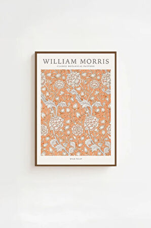 Tek Parça Kahverengi Gerçek Ahşap Çerçeveli Tablo Seti - Model 42