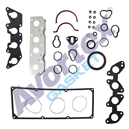 Renault Motor Full Takım Conta Skc Harıc Viton Keceli Subap Lastıklı Clio II Kangoo 1,4 - Avortex 4690s