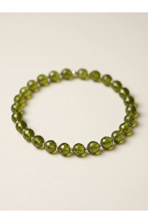 Peridot Bileklik El Yapımı