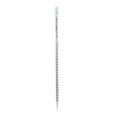 100 Adet Serolojik Pipet Steril 2 ml