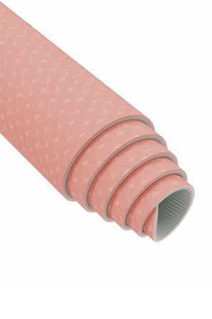 Gymo Pro Series 6Mm Tpe Yoga Matı Pilates Minderi 183X66Mm Somon