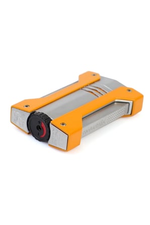 Conquistador Tek Torch Pürmüz Turuncu Gümüş Defi Extreme Dizayn Metal Puro Çakmağı CNQ-022
