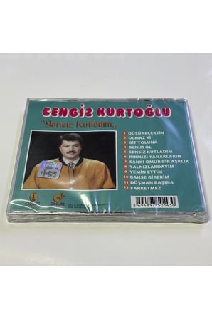 Cengiz Kurtoğlu - Sensiz Kutladım CD (Plak Değildir)