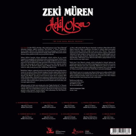 Lider Müzik Zeki Müren Helal Olsun Plak Renkli 1 LP Türk Sanat Müziği