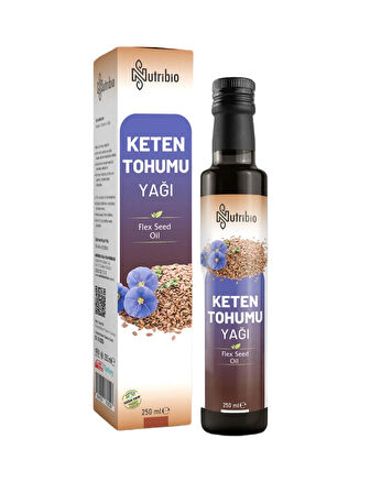 Nutribio Keten Tohumu Yağı 250 ML